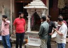 लाला गली चौराहा स्थित श्री भैरव बावजी मंदिर से मुकुट चोरी