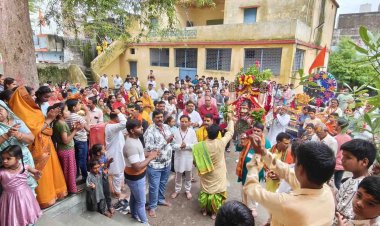 बाबा महाकाल की झांकी के साथ नगर भ्रमण पर निकले श्री नीलकंठ महादेव