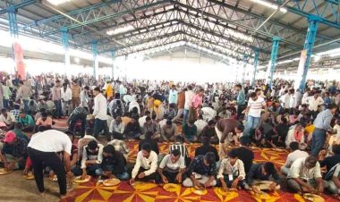 जावरा में पहली बार विशाल भंडारा : दो लाख से अधिक लोगों ने महा भंडारे में ग्रहण की प्रसादी