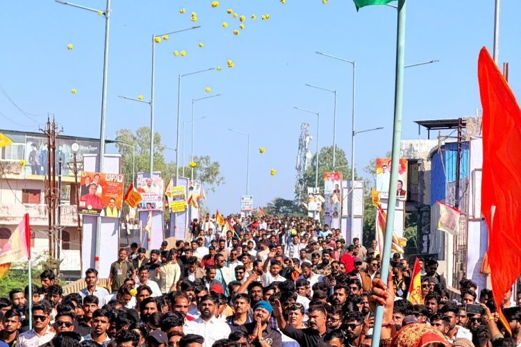 जावरा रैली में करणी सेना परिवार का शक्ति प्रदर्शन, हरदा जन क्रांति न्याय आंदोलन के लिए सर्व समाज एकजुट