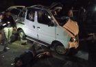ट्रक से टकराई इको कार, रतलाम के दो लोगों की मौत, पांच घायल