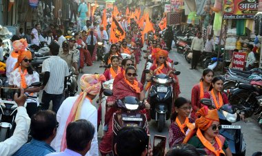 जावरा में सर्व ब्राह्मण समाज ने निकाली ऐतिहासिक वाहन रैली, गूंजे श्री परशुराम के जयकारे