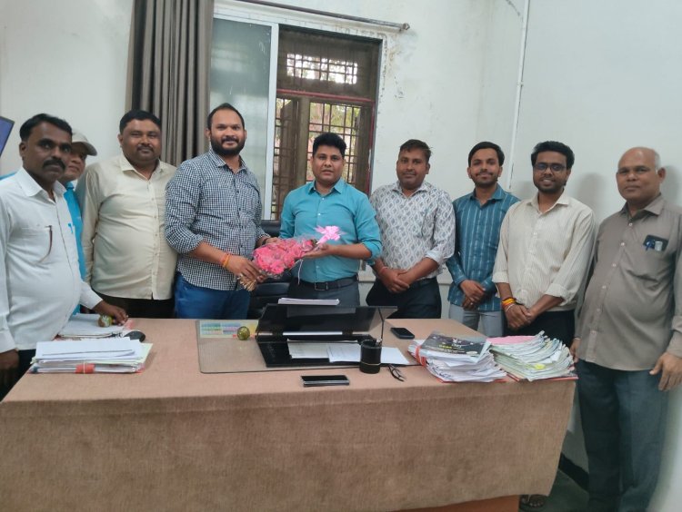 जावरा तहसीलदार का तबादला, नए तहसीलदार मौरे ने ज्वाइन किया