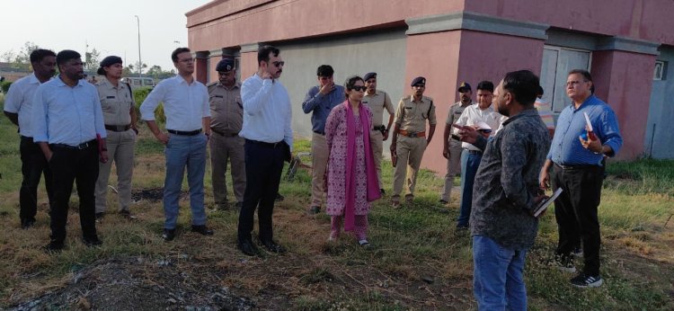 सिंहस्थ के मद्देनजर जावरा में भी बनाएंगे पड़ाव स्थल और पार्किंग, एसपी-कलेक्टर ने किया निरीक्षण