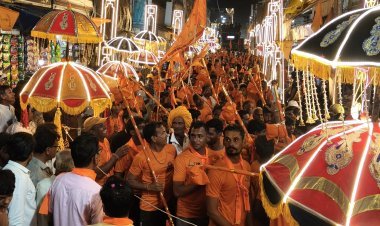 शिव भक्तिमय हुआ शहर, यात्रा में हजारों कावड़िए शामिल हुए, जय भोले के नारों से गूंज उठा जावरा