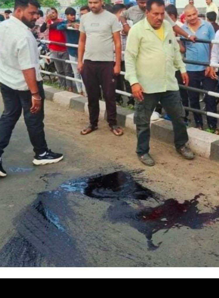 एमपी में एक्सीडेंट के बाद खून नहीं बल्कि अफीम से सना हाइवे