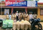 महू-नीमच हाइवे पर चलते ट्रकों से माल उड़ाने वाले गिरोह का पर्दाफाश, 4 बदमाश दबोचे, देसी कट्‌टे सहित 8.59 लाख का माल बरामद