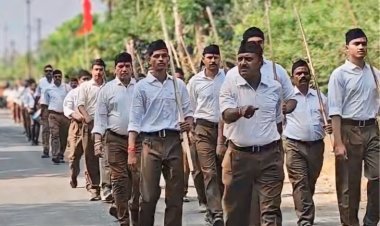 विजया दशमी पर संघ ने निकाले पथ संचलन, पंच परिवर्तन का विजन, जेन-जी को भी दिया संदेश